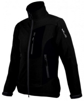 kurtka damska softshell chill lady XL black/żólty zamek 2lf